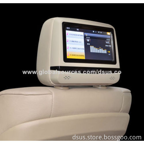 High definition 7-inch car multimedia player, touchscreen/720p/SD card/USB reader/MP3/MP4/E-book